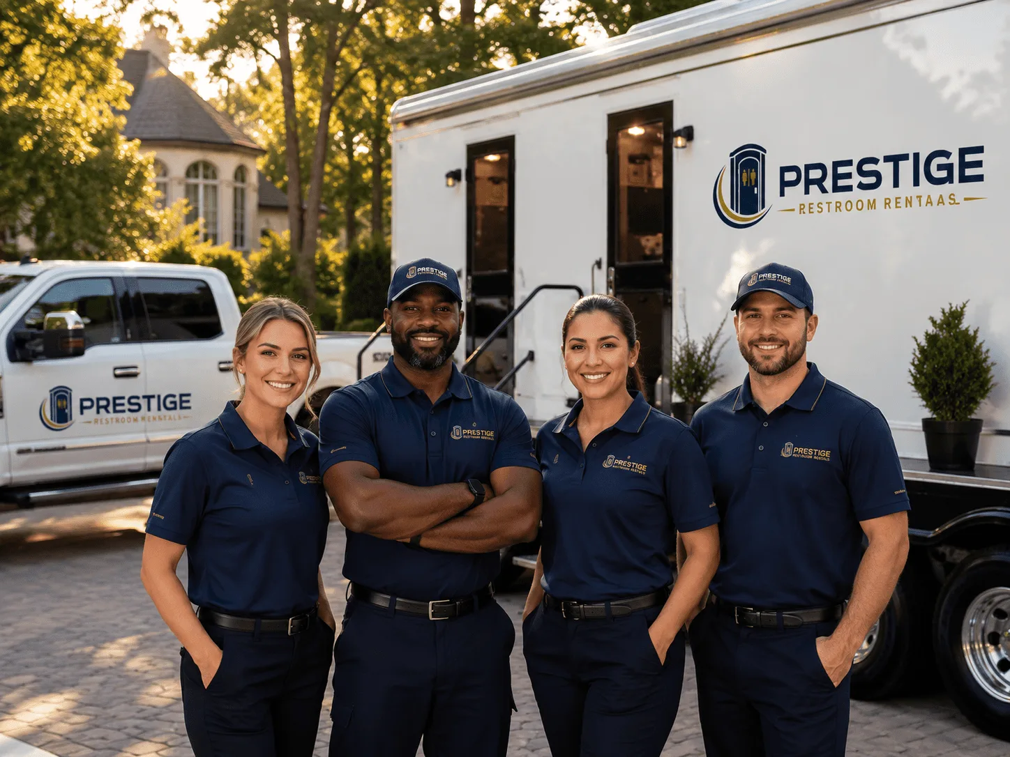 Trusted Luxury Portable Restrooms company in Armington, IL